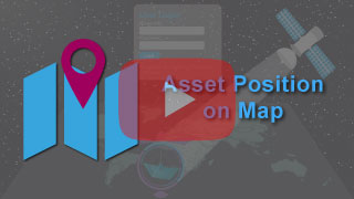 Asset position on map in falcon mega track