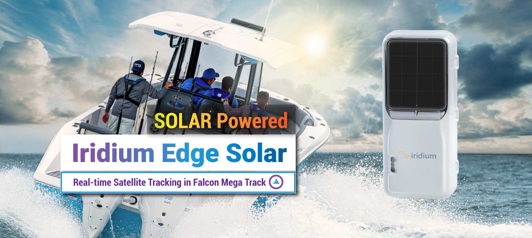 The Iridium Edge Solar is a standalone, remote configurable and solar-powered Short Burst Data (SBD) device that offers real-time satellite tracking. The product’s self-charging, low maintenance, long field life and over-the-air configuration make the Iridium Edge Solar Tracker ideal for small fishing vessels, boats and yachts, where onboard power may be limited or unavailable.