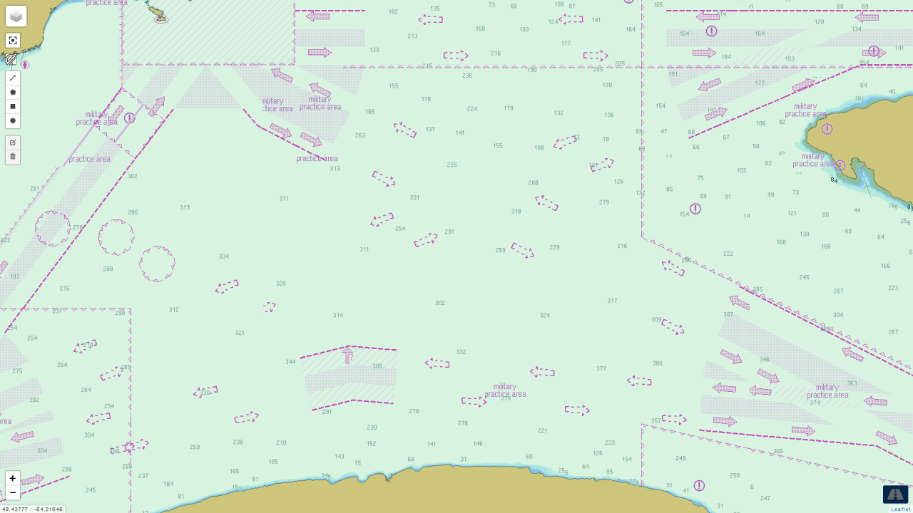 Electronic Navigational Charts (ENC), Vector Charts Are Data Sets To